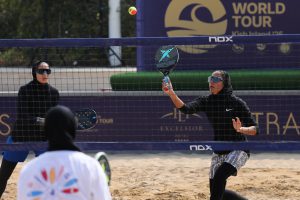 هیجان و شور تنیس بازان ایرانی